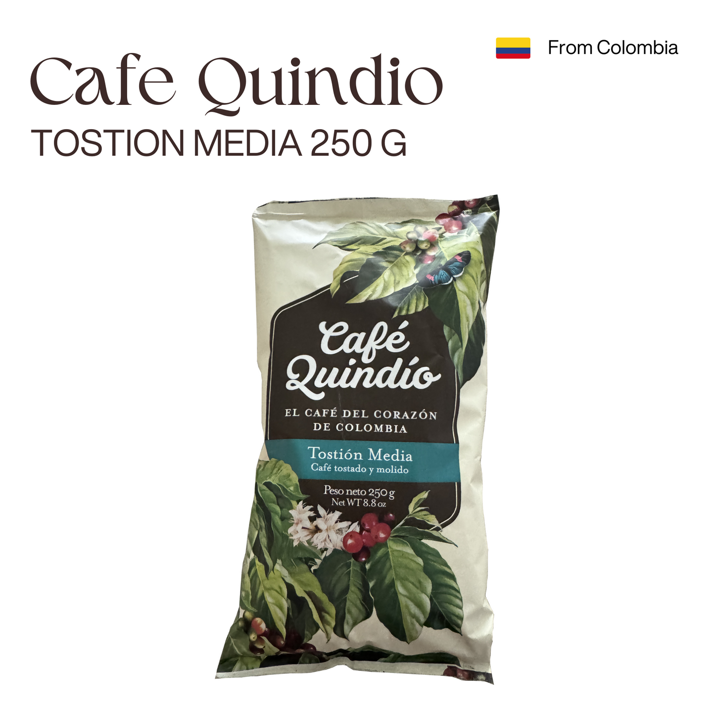 Café Quindío Tostión Media 250 g