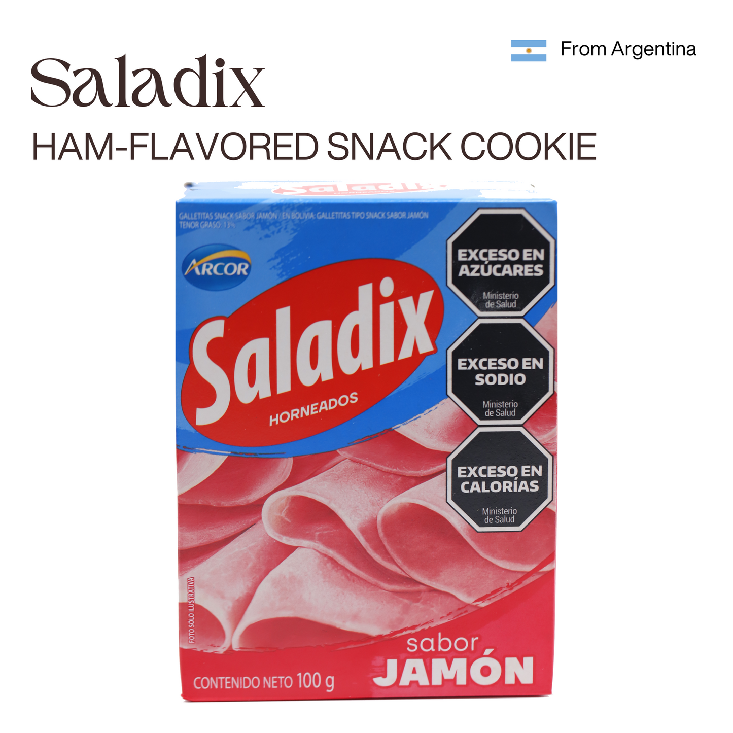 Galletas Saladix Jamon