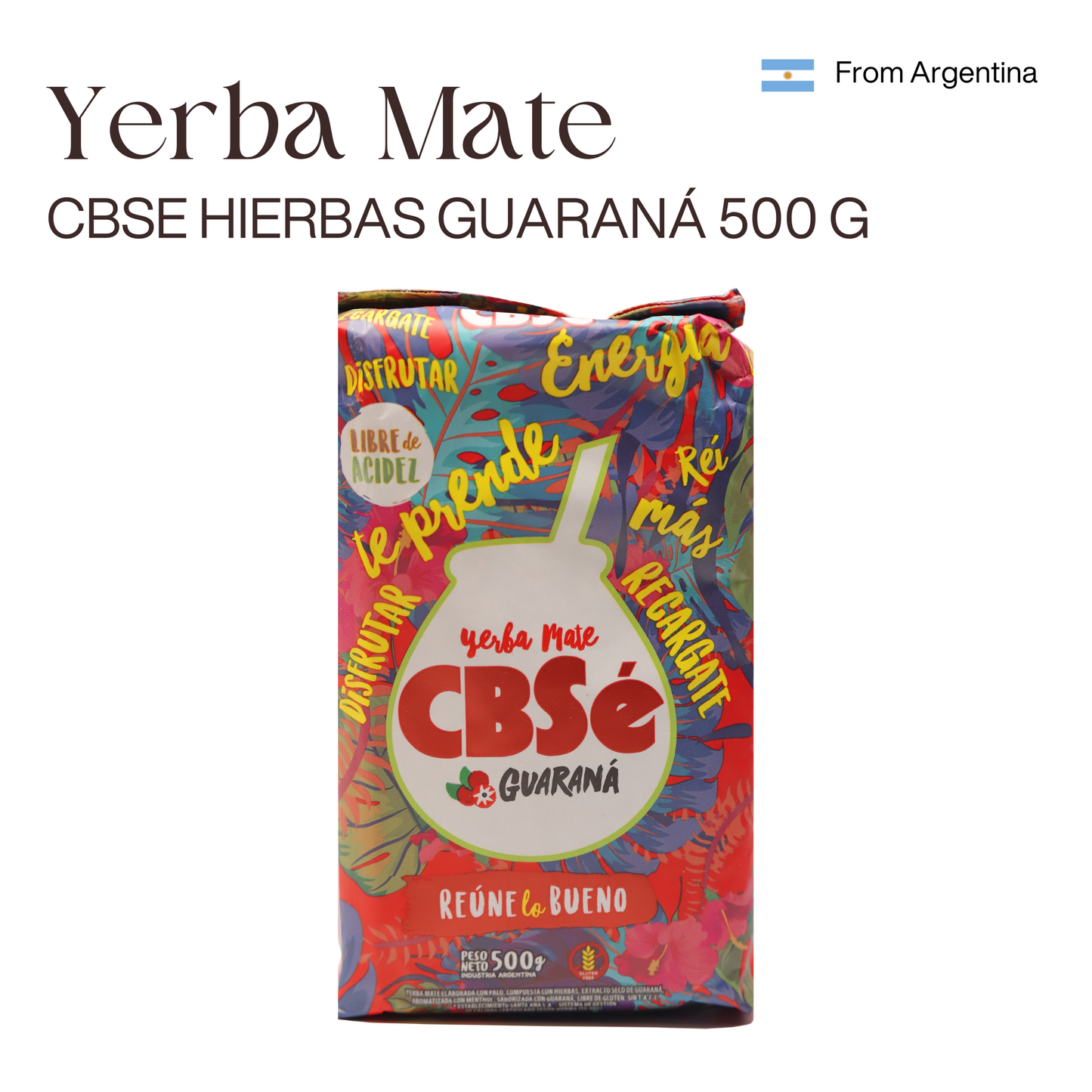 Yerba Mate CBSé Guaraná