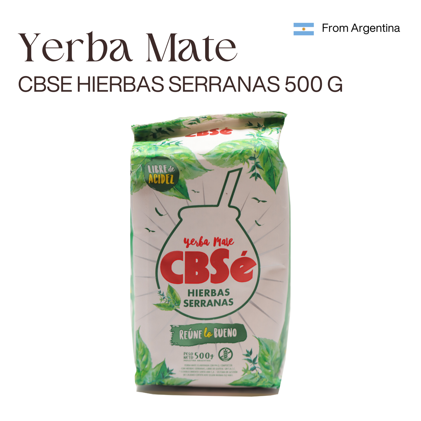 Yerba Mate CBSé Serranas